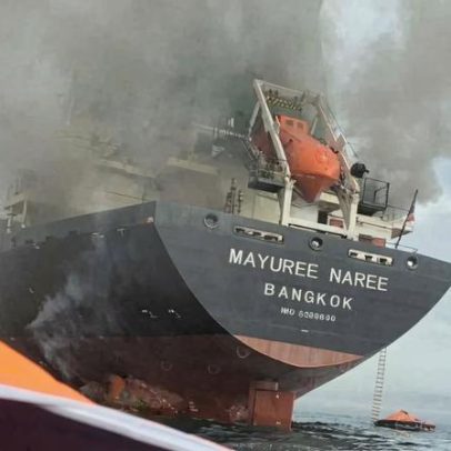 Tailândia solicita desculpas ao Irã após navio atingido no Estreito de Hormuz
