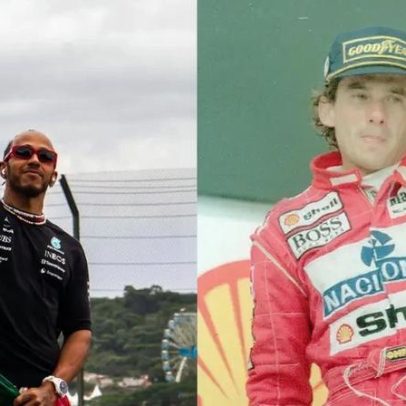 Hamilton vê Ayrton Senna como muito além de campeão