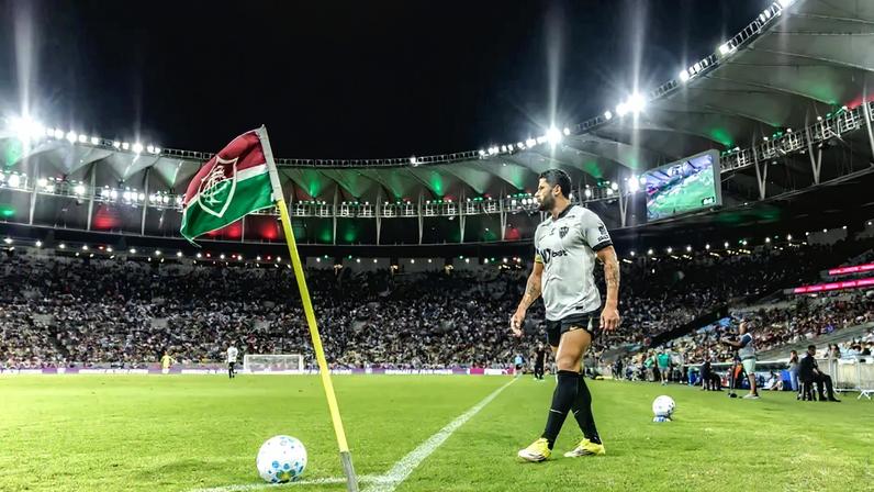 Hulk no Maracanã contra o Fluminense (Foto: Pedro Souza / Atlético)
