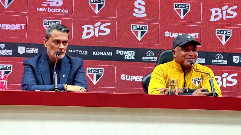 Rui Costa e Roger Machado, do São Paulo