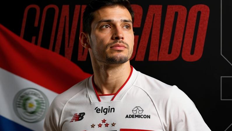 Bobadilla, volante do São Paulo (Foto: Divulgação/SPFC)