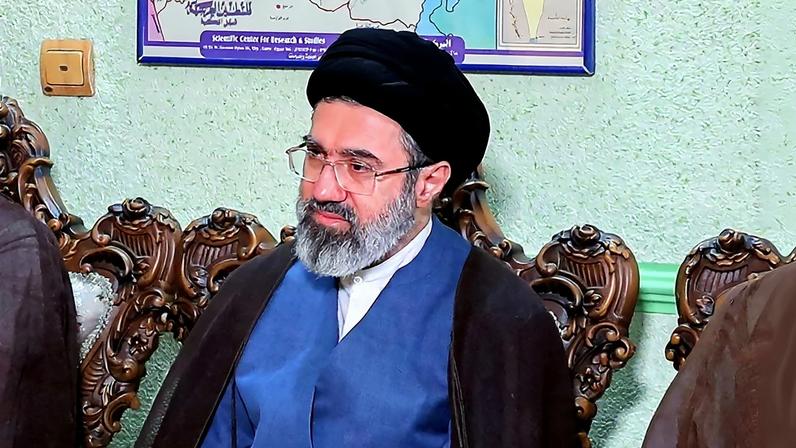 Mojtaba Khamenei, o novo líder supremo do Irã, em registro de 30 de outubro de 2024. Foto: Khamenei.IR/AFP