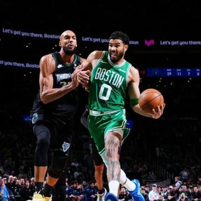 Timberwolves vencem Celtics limitando Jayson Tatum e quebram tabu