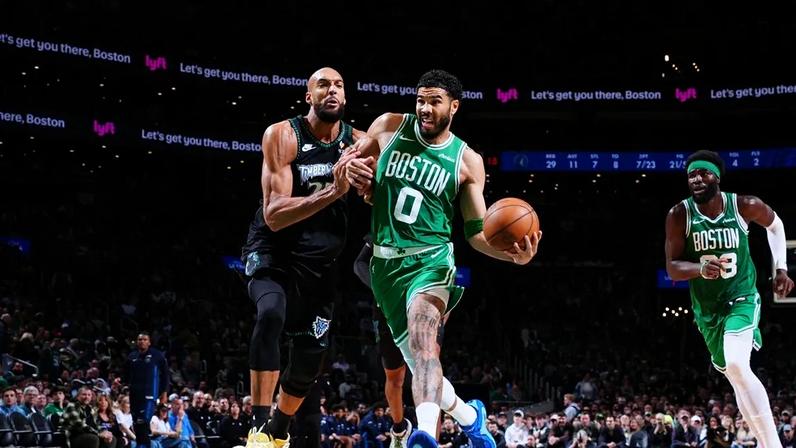 Timberwolves vencem Celtics limitando Jayson Tatum e quebram tabu