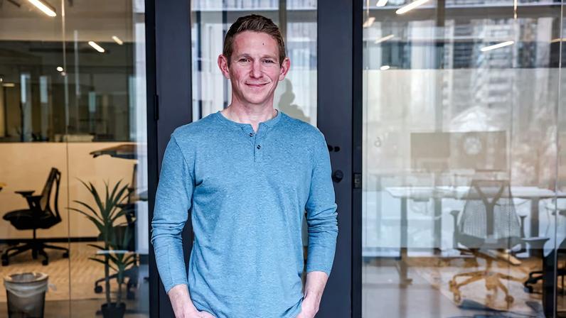 Aaron Brown, cofundador e CEO da Lumbra. Foto: Valerie Plesch/Bloomberg