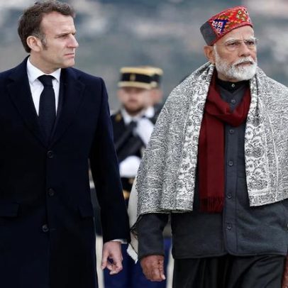 Macron e Modi discutem necessidade de desescalada no Oriente Médio