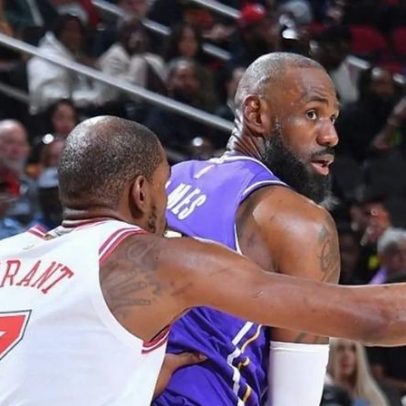 LeBron James pode jogar até os 45 anos, diz Kevin Durant