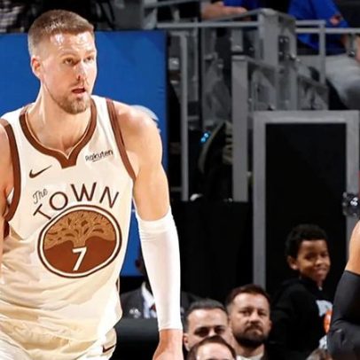 Porzingis volta a ser problema para os Warriors