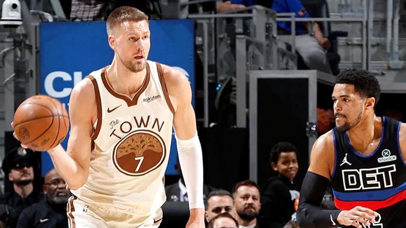 Porzingis volta a ser problema para os Warriors