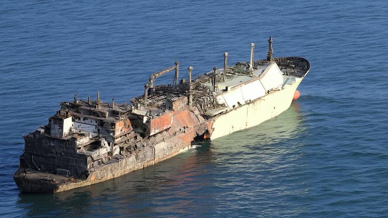 Itália avalia opções diante da deriva de navio-tanque russo de LNG no mar