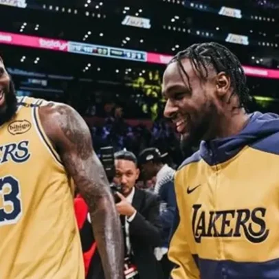 LeBron diz que Bronny James merece estar na NBA