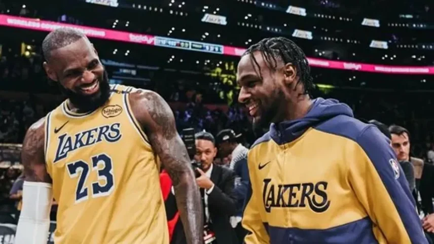 LeBron diz que Bronny James merece estar na NBA