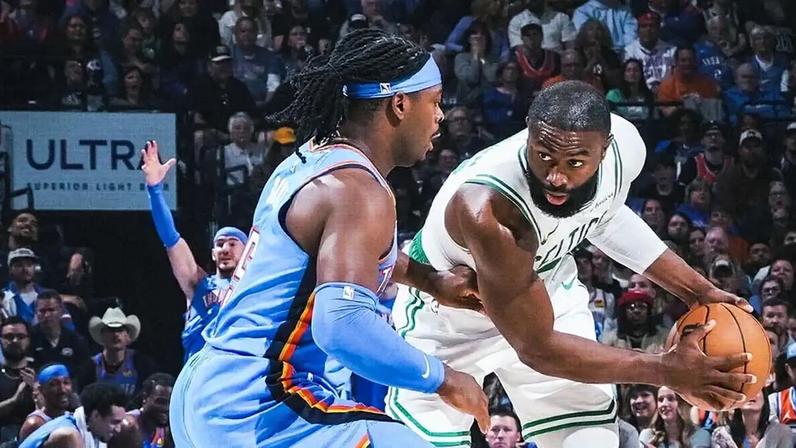 Jaylen Brown critica Thunder: "Não é basquete da NBA"