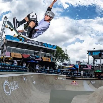 Brasil tem seis semifinalistas no park; Luigi Cini lidera o Mundial de Skate