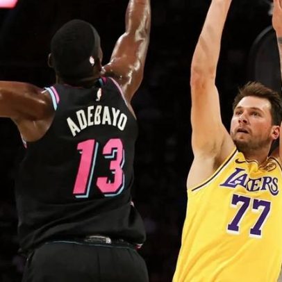 Luka Doncic faz história; Lakers vencem Heat