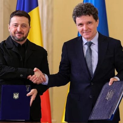 Romênia e Ucrânia firmam acordo de defesa com produção conjunta de drones