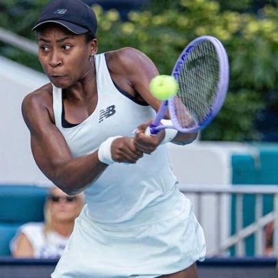 Gauff celebra vaga na final e desempenho destacado