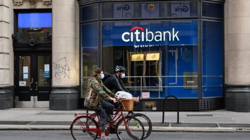 Fachada do Citibank, do Citigroup