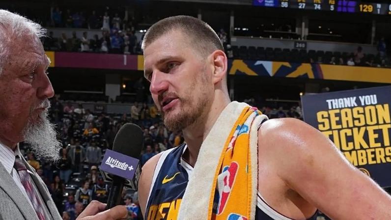 Nikola Jokic avalia desempenho do Nuggets após lesão