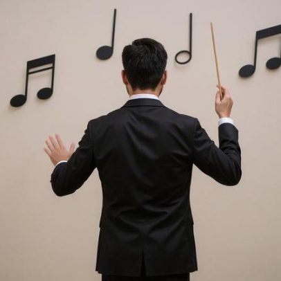 Desafinação do maestro impacta a orquestra