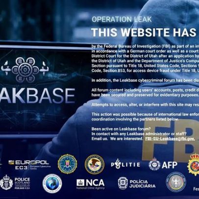 FBI e Europol fecham fórum de hackers LeakBase