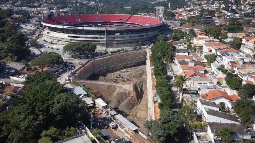 Obras começaram há três anos (Foto: Governo de São Paulo)