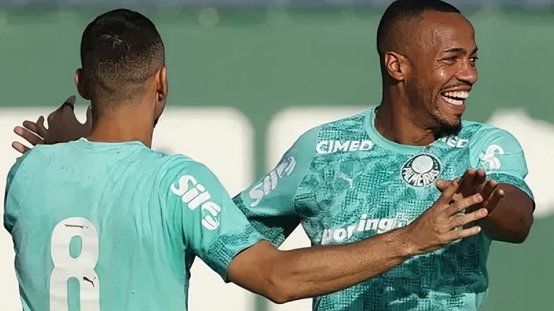 Marlon Freitas e Andreas se firmam no Palmeiras fora de campo