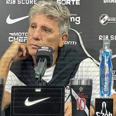Renato Gaúcho ressalta mérito do grupo após vitória do Vasco sobre o Palmeiras