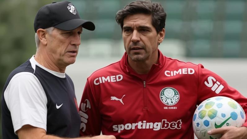 Renato Gaúcho e Abel Ferreira duelam em Vasco x Palmeiras