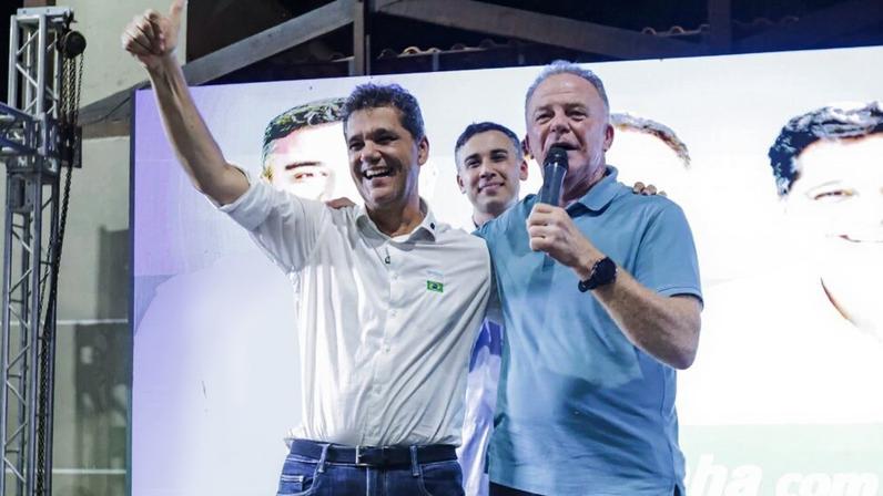 Ricardo Ferraço e Renato Casagrande lideram intenções de voto ao Governo e ao Senado em levantamento da Quaest no Espírito Santo. Foto: Divulgação