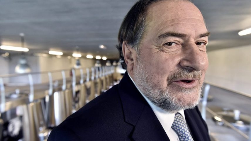 Michel Rolland em registro de 5 de abril de 2016. Foto: Georges Gobet/AFP