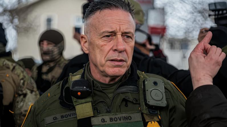 Gregory Bovino, oficial da Border Patrol, se aposenta no fim de março