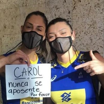 Estrelas do vôlei reagem à aposentadoria de Carol Gattaz