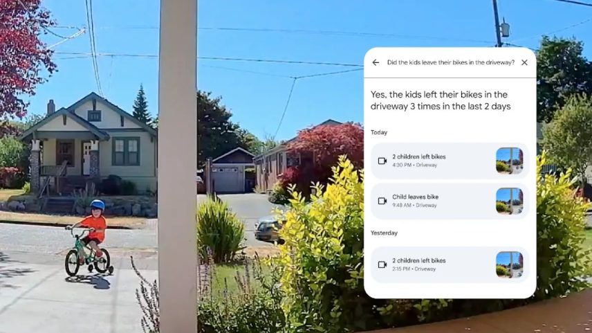 ‘Live Search’ can describe what your cameras see, not just what they’ve seen.