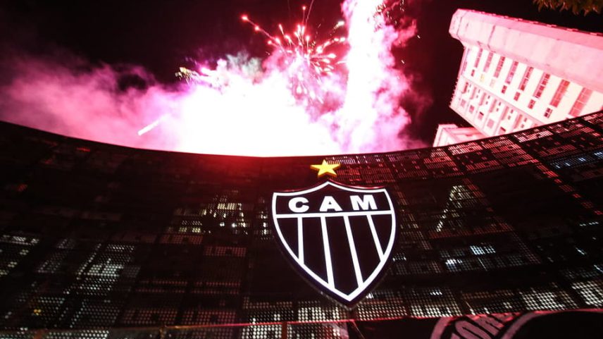 Camisa e escudo do Atlético (Foto: Reprodução Atlético)