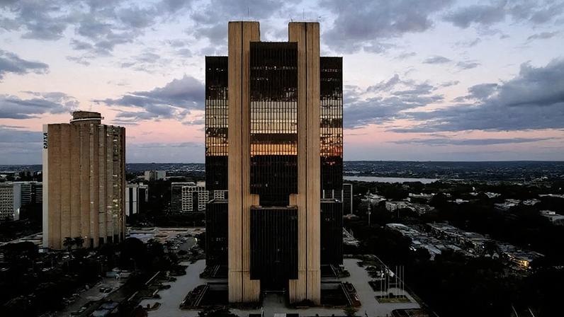 Sede do Banco Central em Brasília: investidores esperam corte menor da Selic (Foto: Reuters)