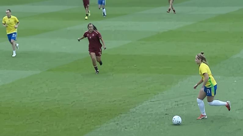 Amistoso feminino entre Brasil x Venezuela.