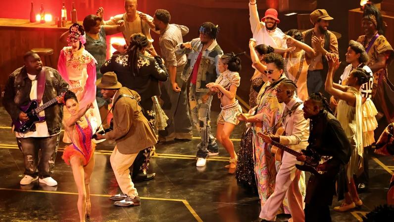 Shaboozey, Misty Copeland e Raphael Saadiq apresentam I Lied to You no Oscar