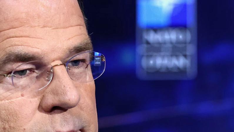 NATO Secretary General Mark Rutte reacts during a one-on-one interview with Reuters on the Iran crisis and Ukraine war, at the Alliance headquarters in Brussels, Belgium March 5, 2026. REUTERS/Yves Herman