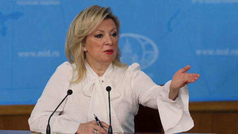 Spokeswoman of Russia's Foreign Ministry Maria Zakharova attends the annual press conference held by Foreign Minister Sergei Lavrov in Moscow, Russia January 20, 2026. REUTERS/Shamil Zhumatov