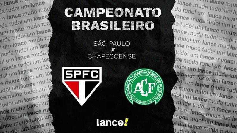 São Paulo e Chapecoense se enfrentam nesta quinta-feira (12), às 20h, no Canindé