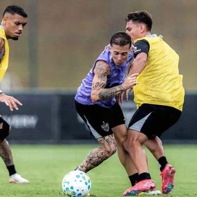 Domínguez retorna e define opções para escalar o Atlético-MG diante do Fluminense