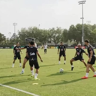 Brasil x Croácia: Vini Jr. poupado e reforço chega ao treino
