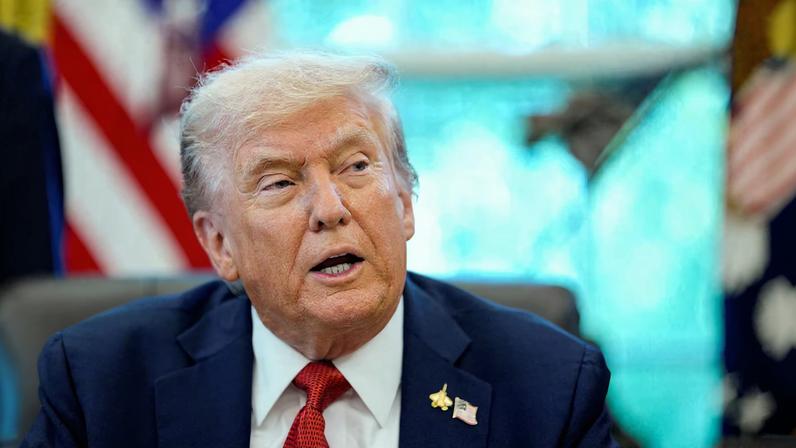 U.S. President Donald Trump holds event to sign executive order, at the White House, in Washington