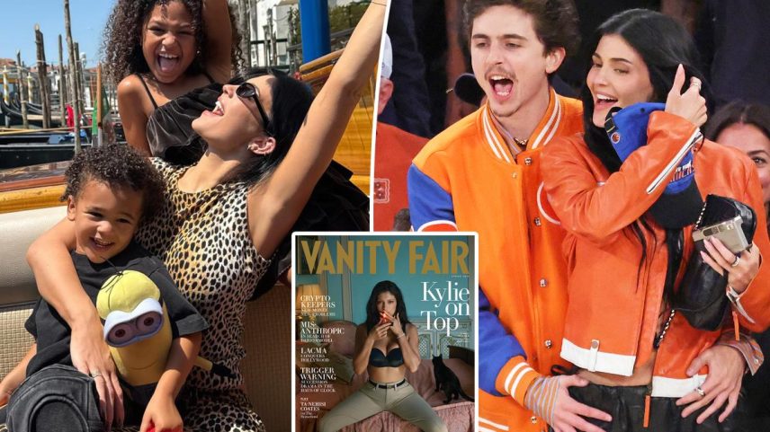 Kylie Jenner (pictured above at the 2026 BAFTAs) hinted at when she wants to welcome kids with boyfriend Timothée Chalamet.