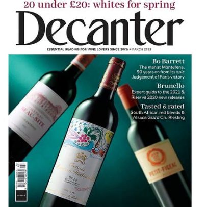 Decanter de março de 2026: confira o conteúdo da edição