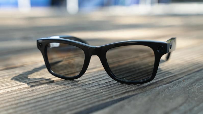 The Ray-Ban Meta (Gen 2) smart glasses.