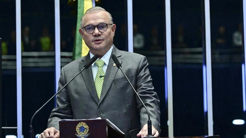 O senador Wellington Fagundes, em 26 de novembro de 2025. Foto: Geraldo Magela/Agência Senado
