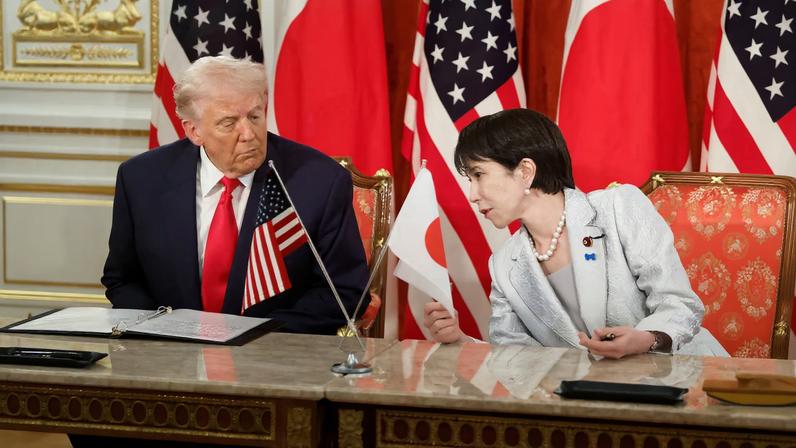 Trump pode pedir Japão ajuda para guerra no Irã em reunião na Casa Branca