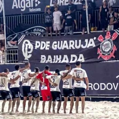 Corinthians é destaque em torneio de beach soccer em São Sebastião
